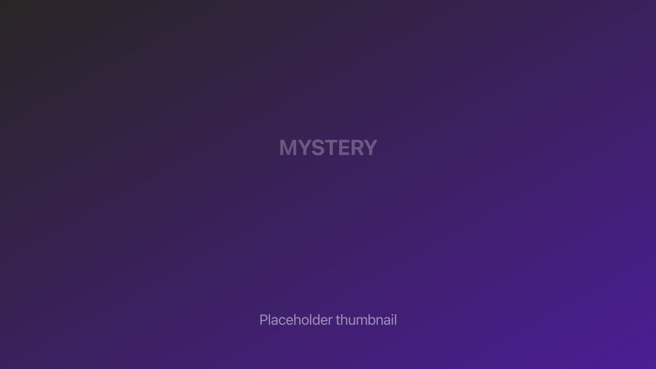 Mystery & Conspiracy Stories placeholder thumbnail