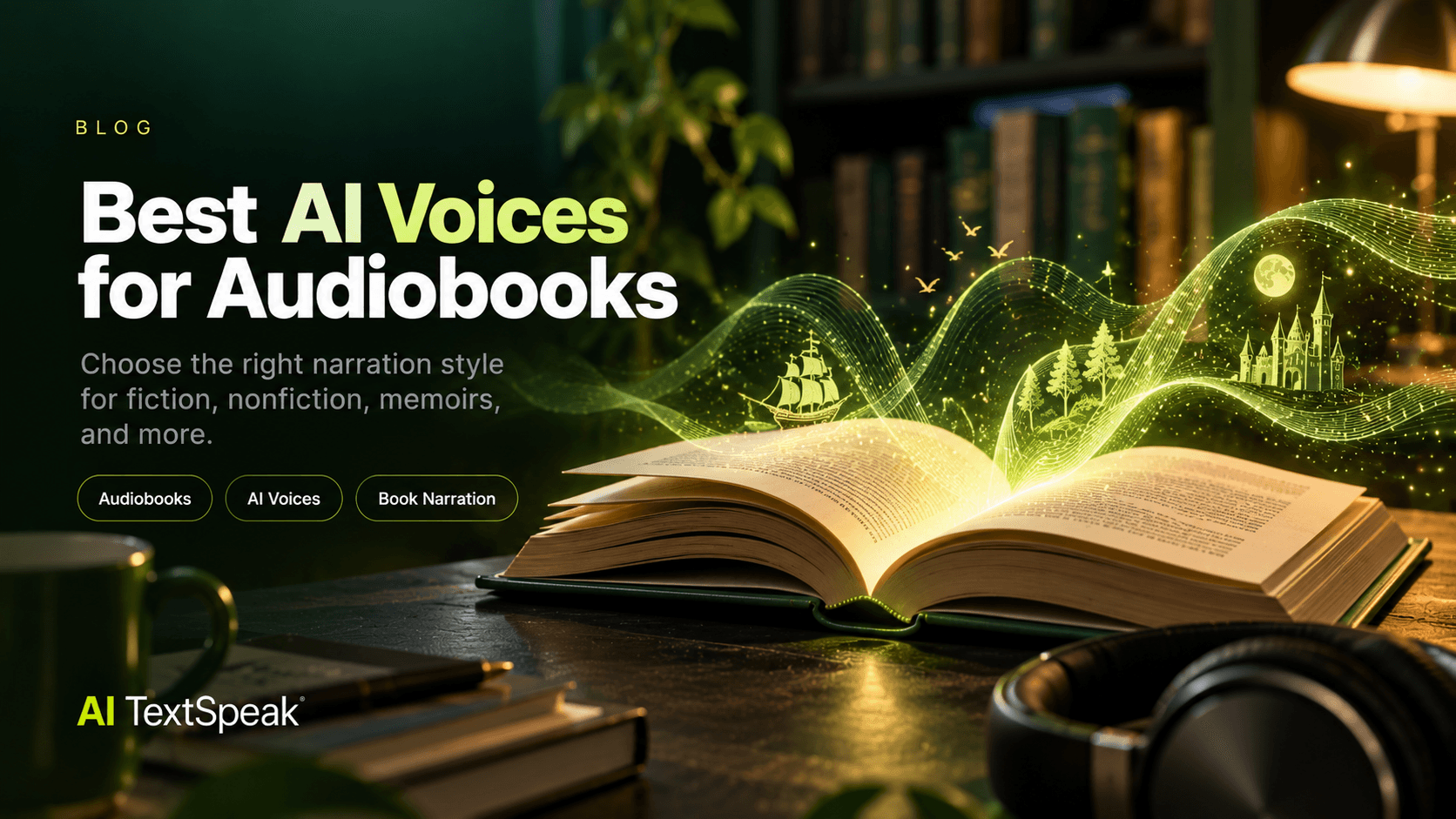 Best AI Voices for Audiobooks
